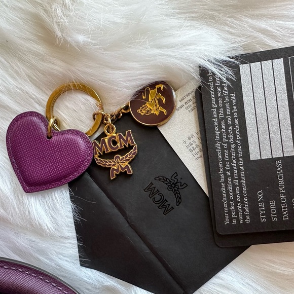 MCM Nuovo Purple Leather Satchel - Picture 8 of 10